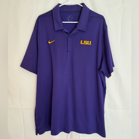 Nike Other - Nike Men's Purple and Gold Polo Shirt